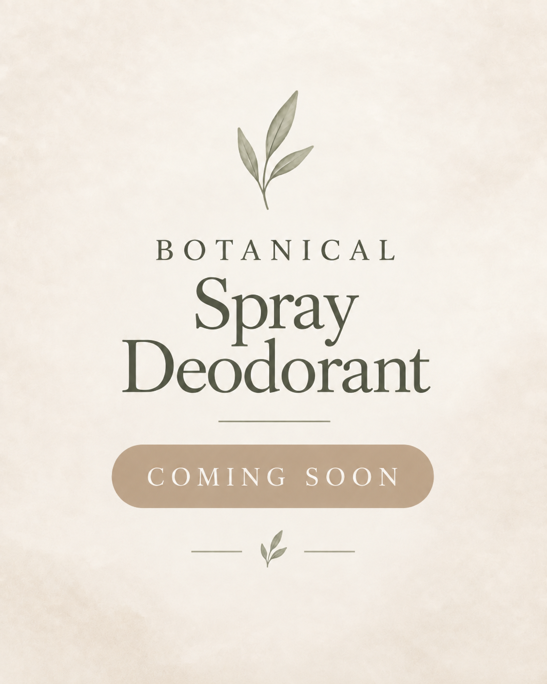 Spray Deodorant